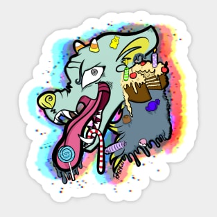 BiTe Me Candy - No words Sticker